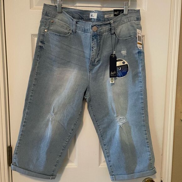 Angels Forever Skinny 16W Cropped Jeans - Picture 1 of 13